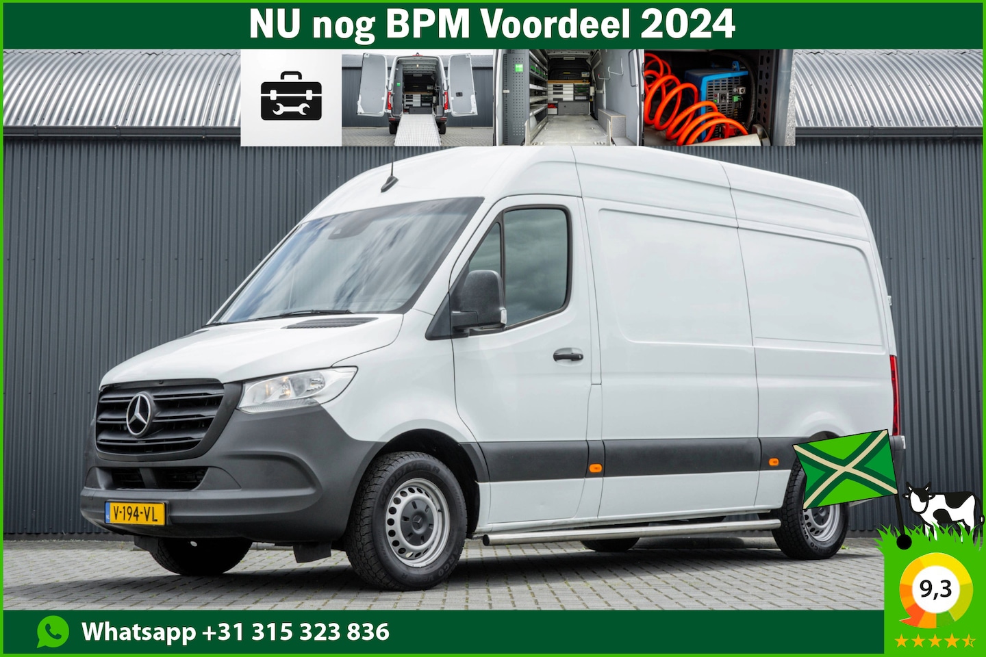 Mercedes-Benz Sprinter - 311CDI L2H2 | Euro 6 | Volledig ingericht | Camera | Climate | Camera | Carplay - AutoWereld.nl