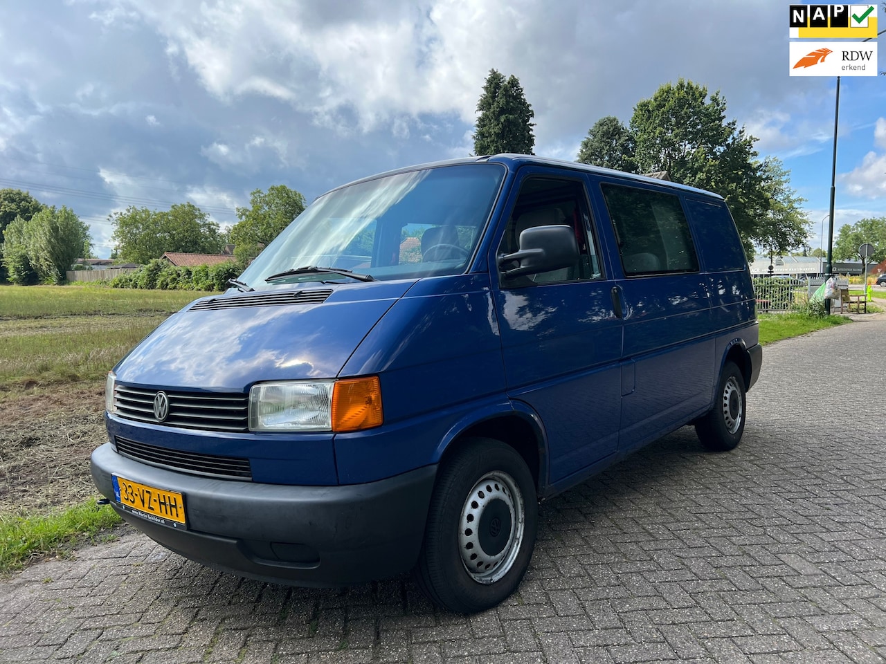 Volkswagen Transporter - 1.9 TD 292 T700 Base / dubbel cabine / 1ste eigenaar! / nap - AutoWereld.nl