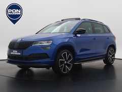 Skoda Karoq - 1.5 TSI ACT Sportline Business | Pano dak | Navigatie | ACC | Stoelverwarming | Parkeersen