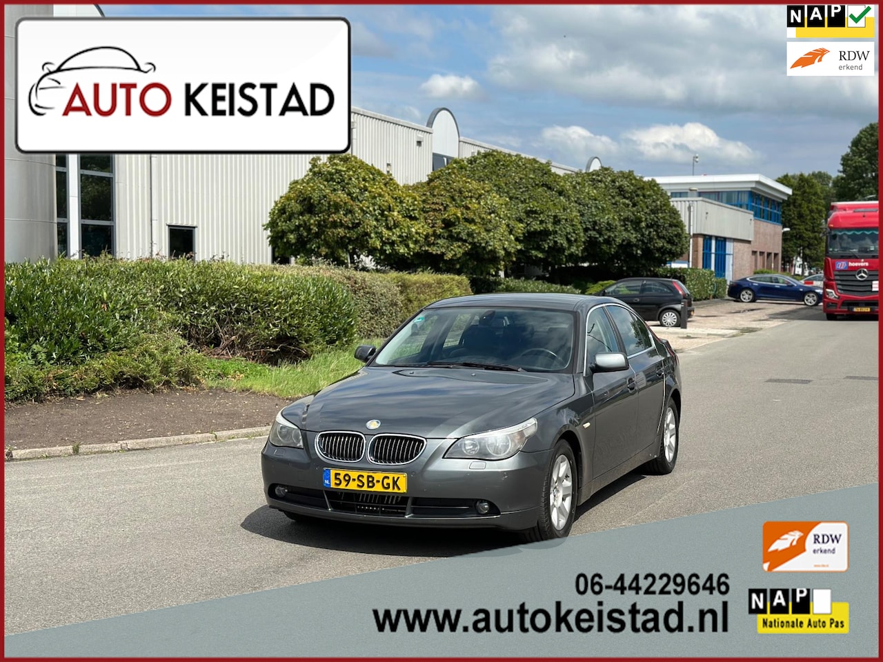 BMW 5-serie - 523i Executive LEDER/NAVIGATIE/CLIMA! NETTE STAAT! - AutoWereld.nl