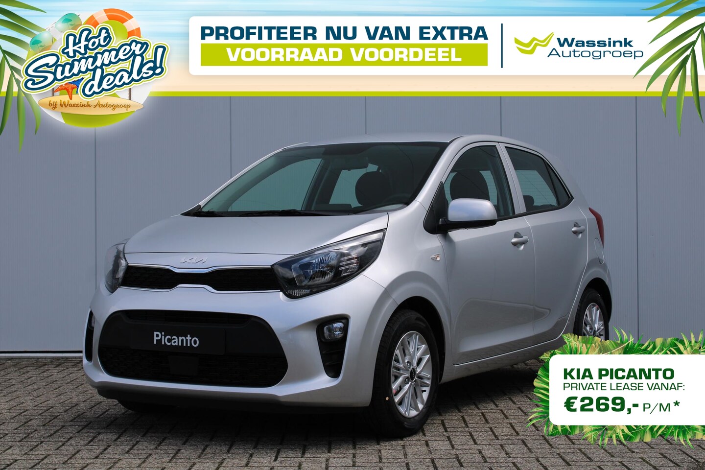 Kia Picanto - 1.0 DPi 63pk 4-zits AMT DynamicLine | Navi By App | Camera | CarPlay | Cruise control | Au - AutoWereld.nl