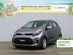 Kia Picanto - 1.0 DPi 67pk 4-zits ComfortLine | Cruise control | DAB | Airco | Direct leverbaar | Rijkla