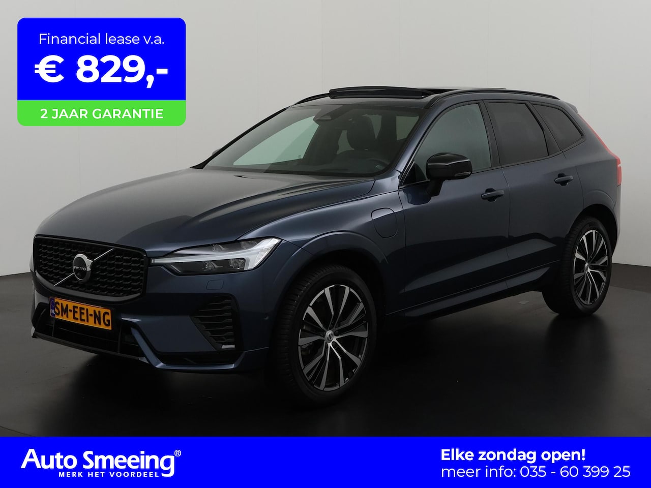 Volvo XC60 - T6 Recharge AWD Ultimate Dark | Panoramadak | Bower & Wilkins | Trekhaak | HUD | 360 Camer - AutoWereld.nl