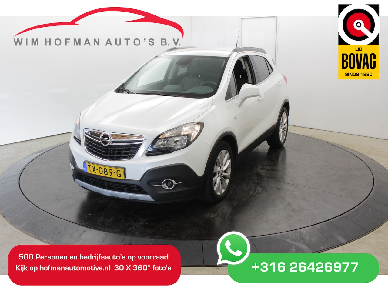 Opel Mokka - 1.4 T Cosmo Leer Camera Stuurverw. Stoelverw. - AutoWereld.nl