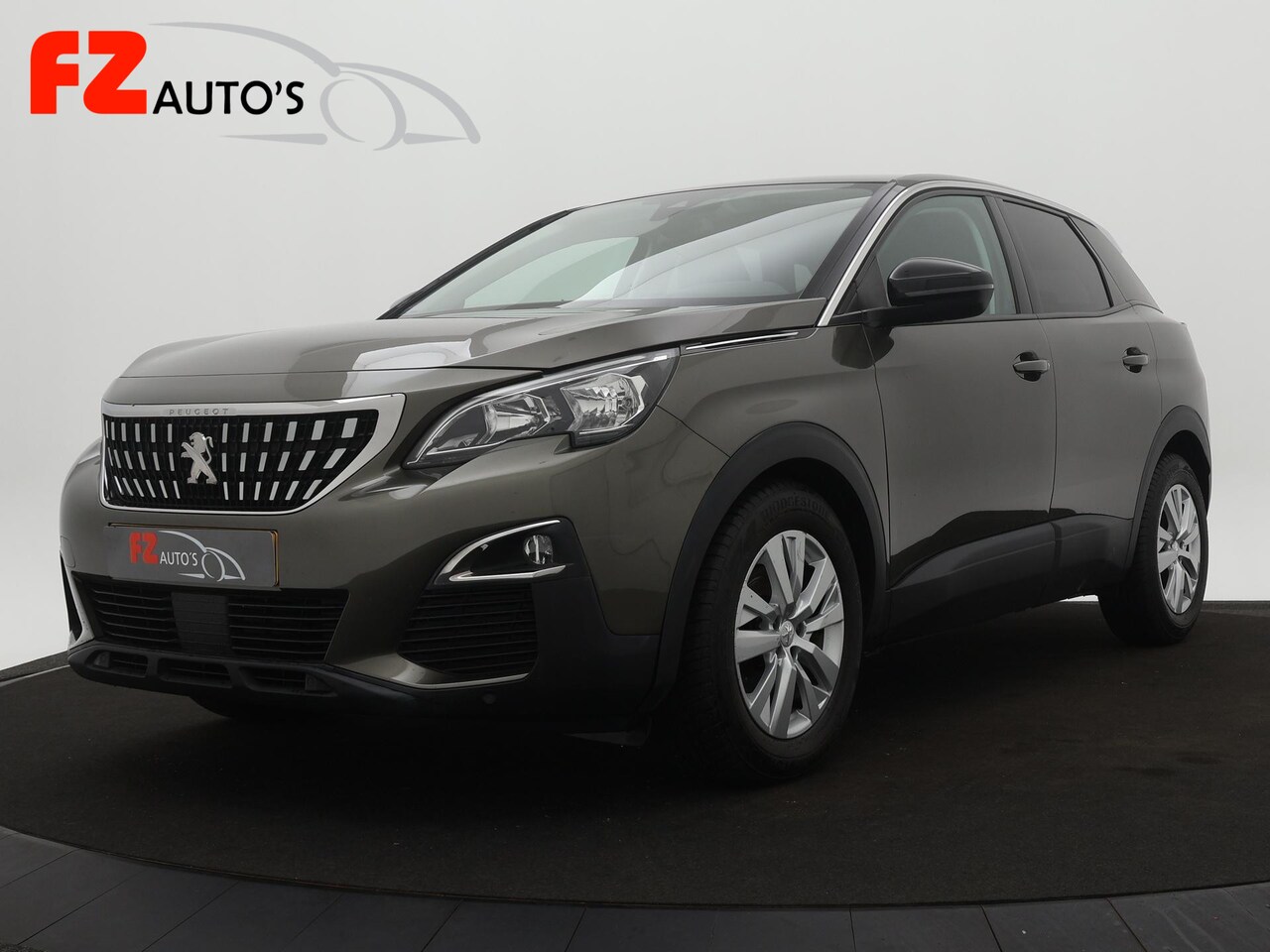 Peugeot 3008 - 1.2 PureTech Blue Lease Executive Airco |Lm Velgen|lederen bekleding - AutoWereld.nl