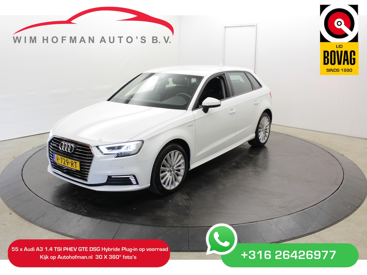 Audi A3 Sportback - 1.4 e-tron Sport Pro Line plus Cruise PDC Navi Keyles - AutoWereld.nl