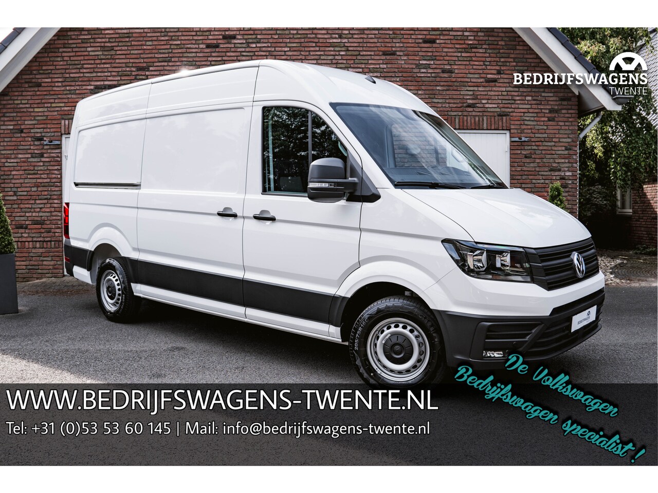 Volkswagen Crafter - 2.0 TDI 140PK Automaat L3H3 Comfortline Ergo. comfort stoel | Cruise Control | PDC | Apple - AutoWereld.nl