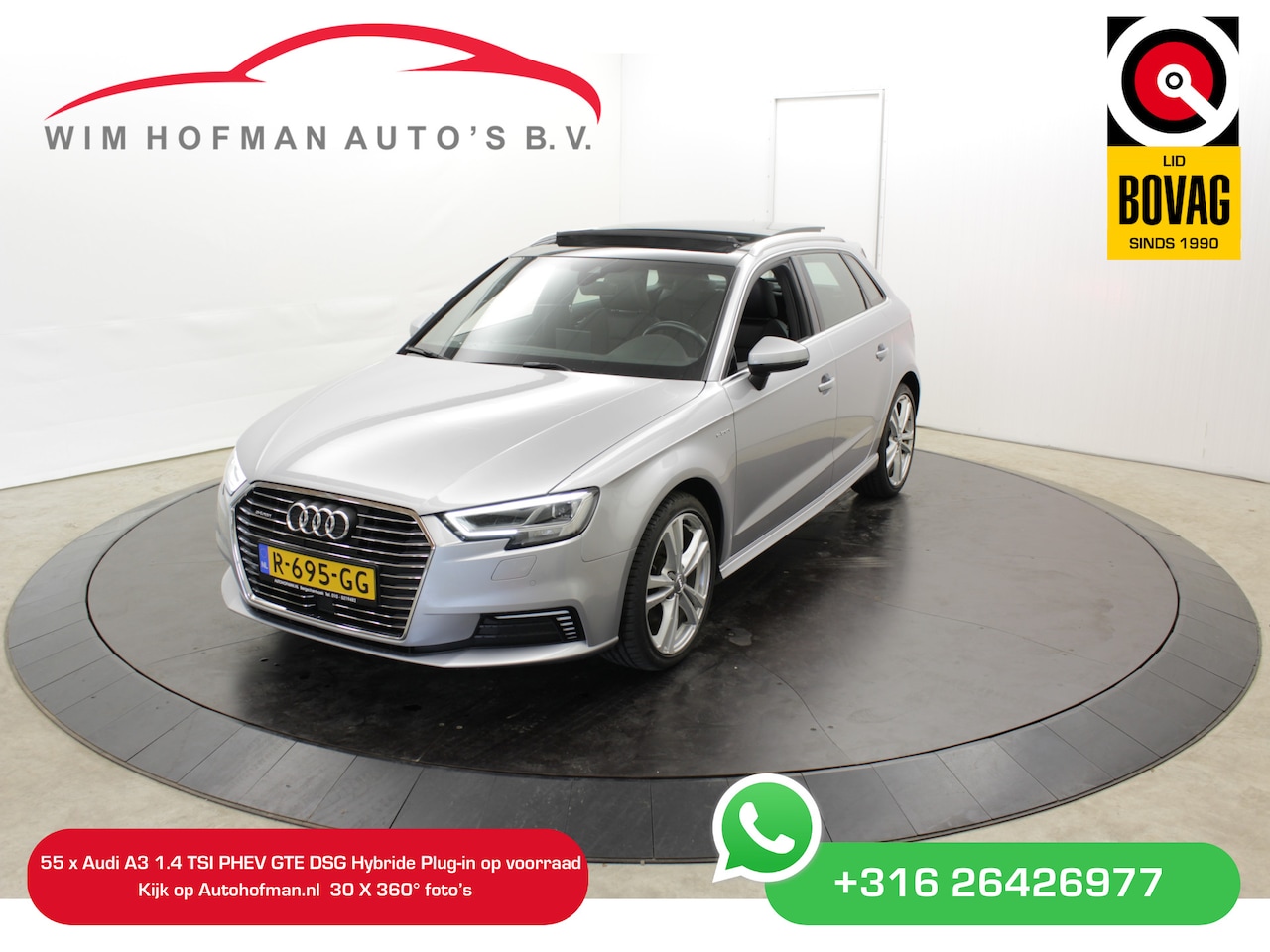 Audi A3 Sportback - e-tron 2X S-line Pano Virtual Dash - AutoWereld.nl