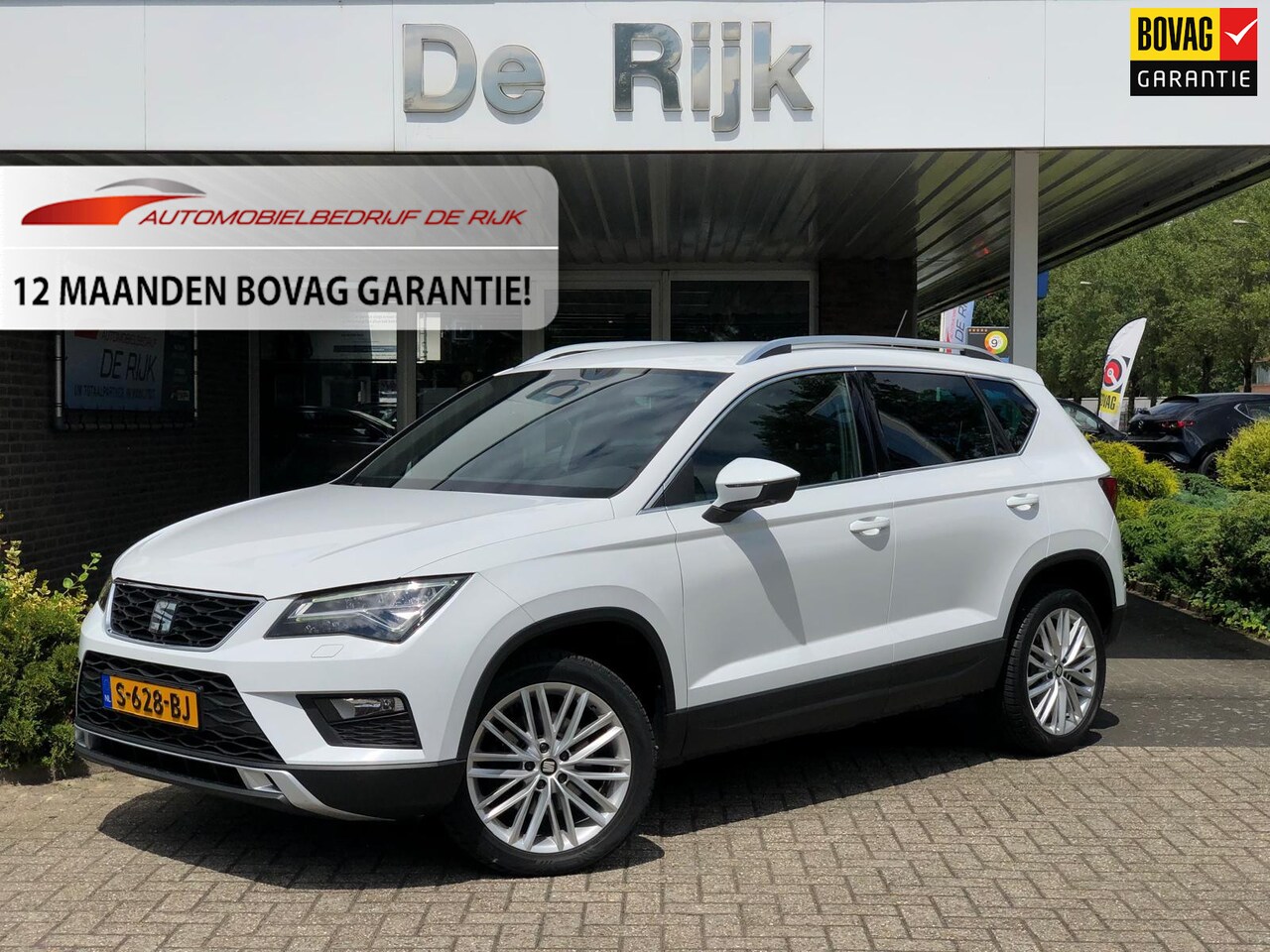 Seat Ateca - 1.4 EcoTSI Xcellence | Stoelverw. Cruise, Navi, Camera, Trekhaak | Dealeronderhouden | - AutoWereld.nl