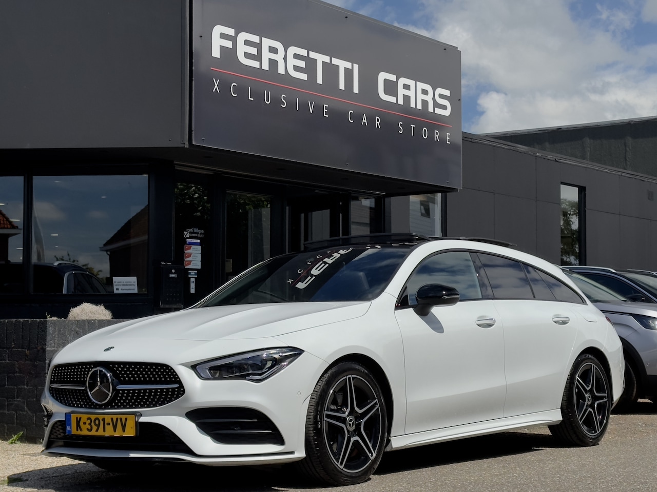 Mercedes-Benz CLA-klasse Shooting Brake - 200 AUT7 AMG 164PK PANODAK LEDER NAVI VIRTUAL-DASH CAMERA LED LMV PDC - AutoWereld.nl