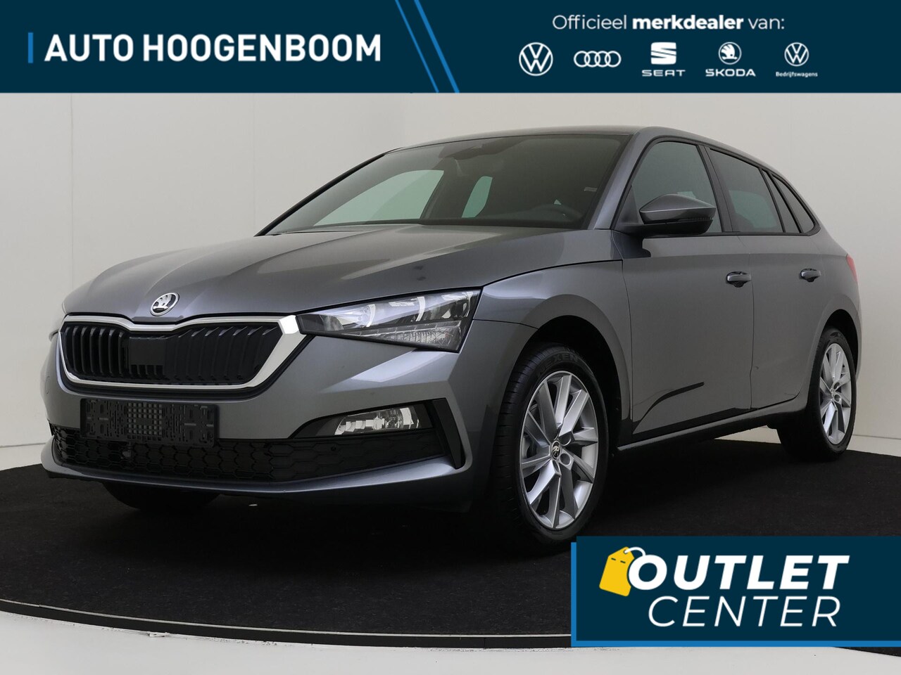 Skoda Scala - 1.0 TSI Sport Business | Navigatie | 17 inch LM velgen | Achteruitrijcamera | Keyless entr - AutoWereld.nl