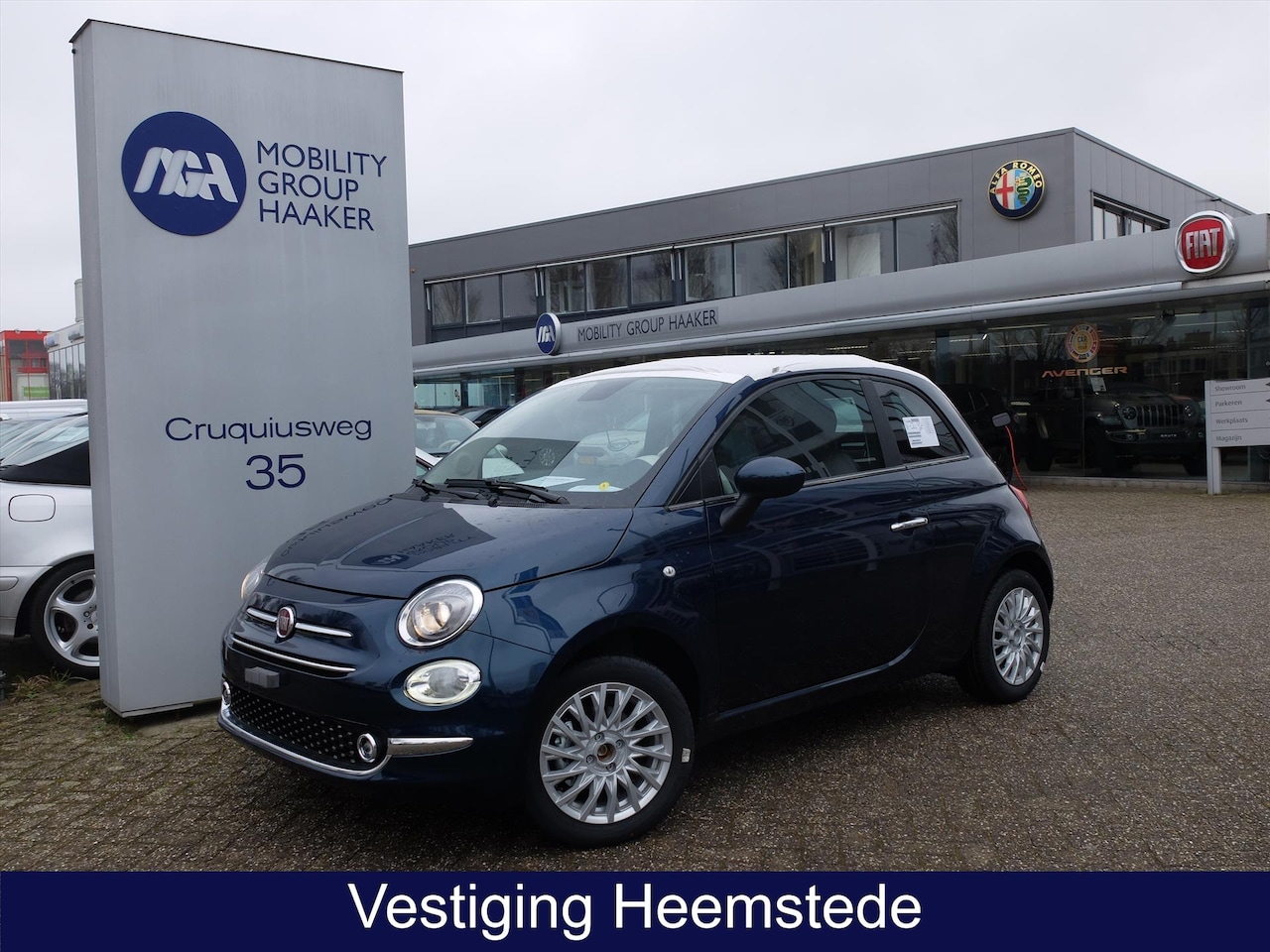 Fiat 500 C - Cabrio Dolcevita Hybrdie Carplay/Android Auto - AutoWereld.nl