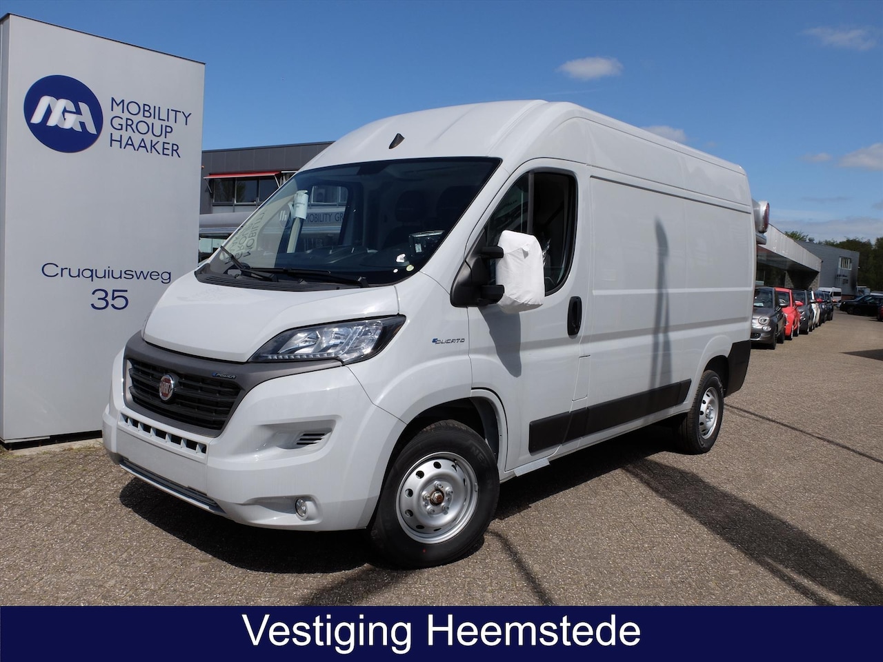 Fiat E-Ducato - 3.5T 79kWh L2H2 Full Electric / Lease Al Vanaf 990,- p/m / €5.000,- SEBA Subsidie - AutoWereld.nl