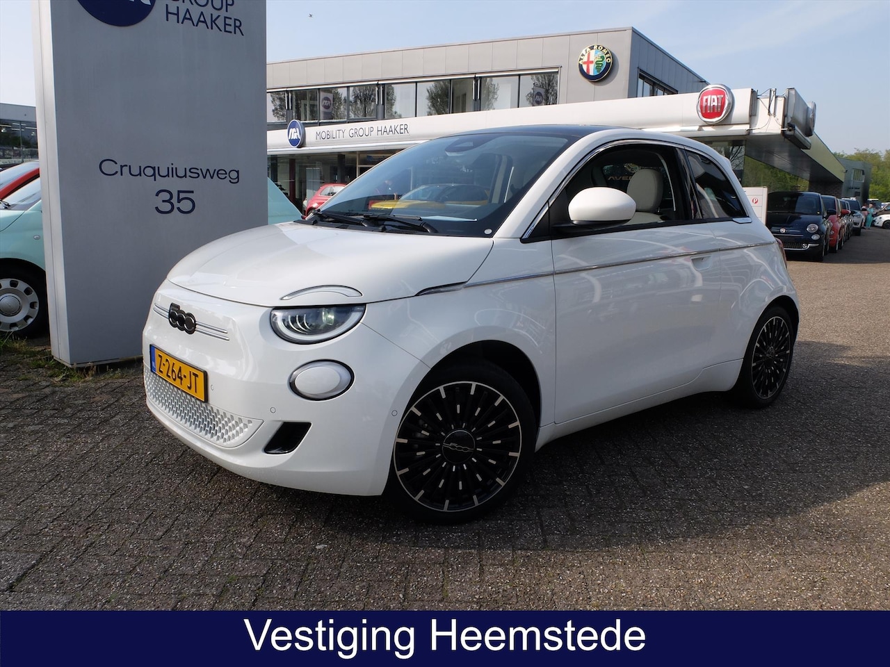 Fiat 500 - La Prima by Bocelli Leder Carplay/Android Auto - AutoWereld.nl