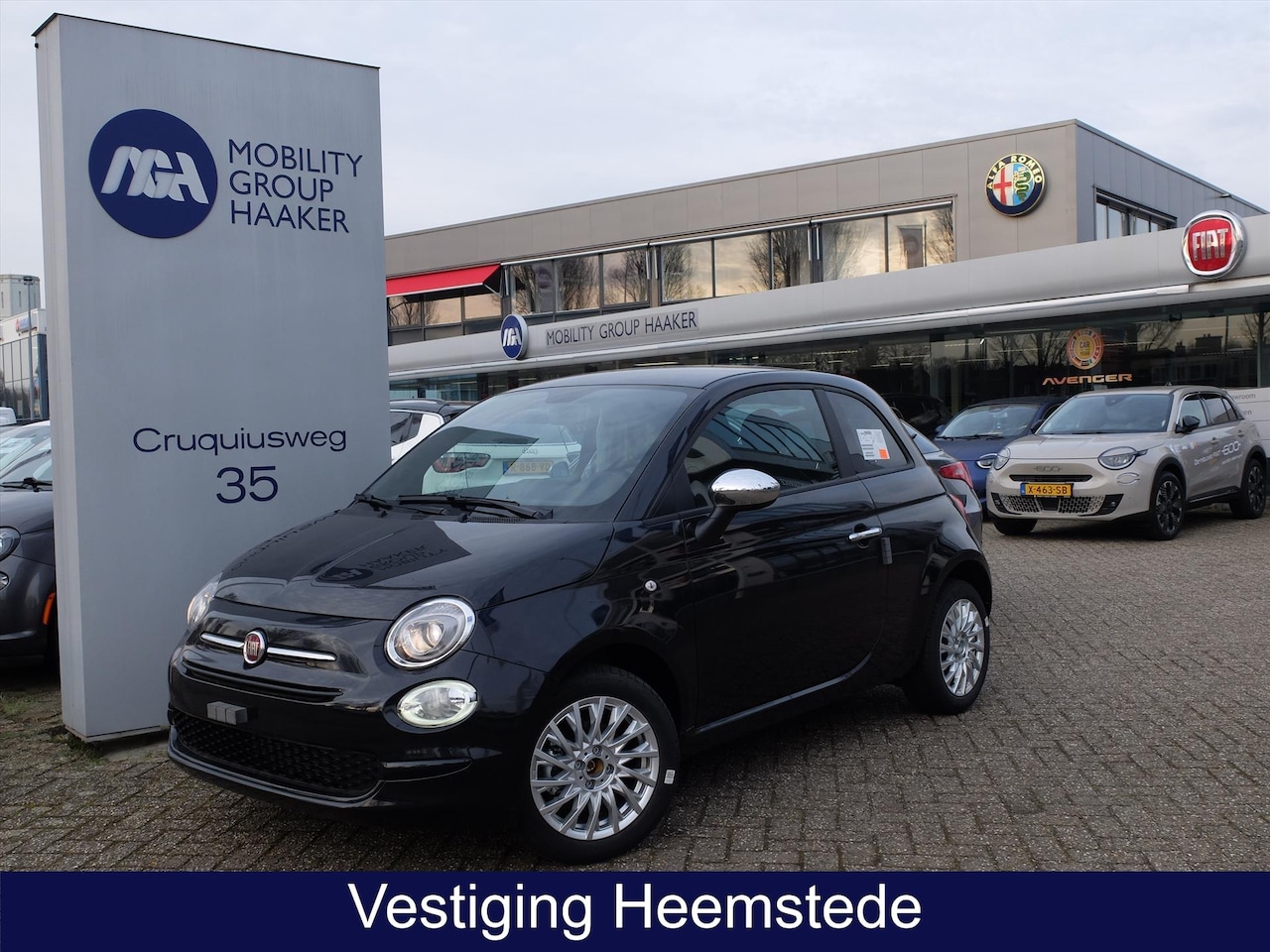 Fiat 500 - 1.0 Hybrid 70pk - DIRECT LEVERBAAR - AutoWereld.nl