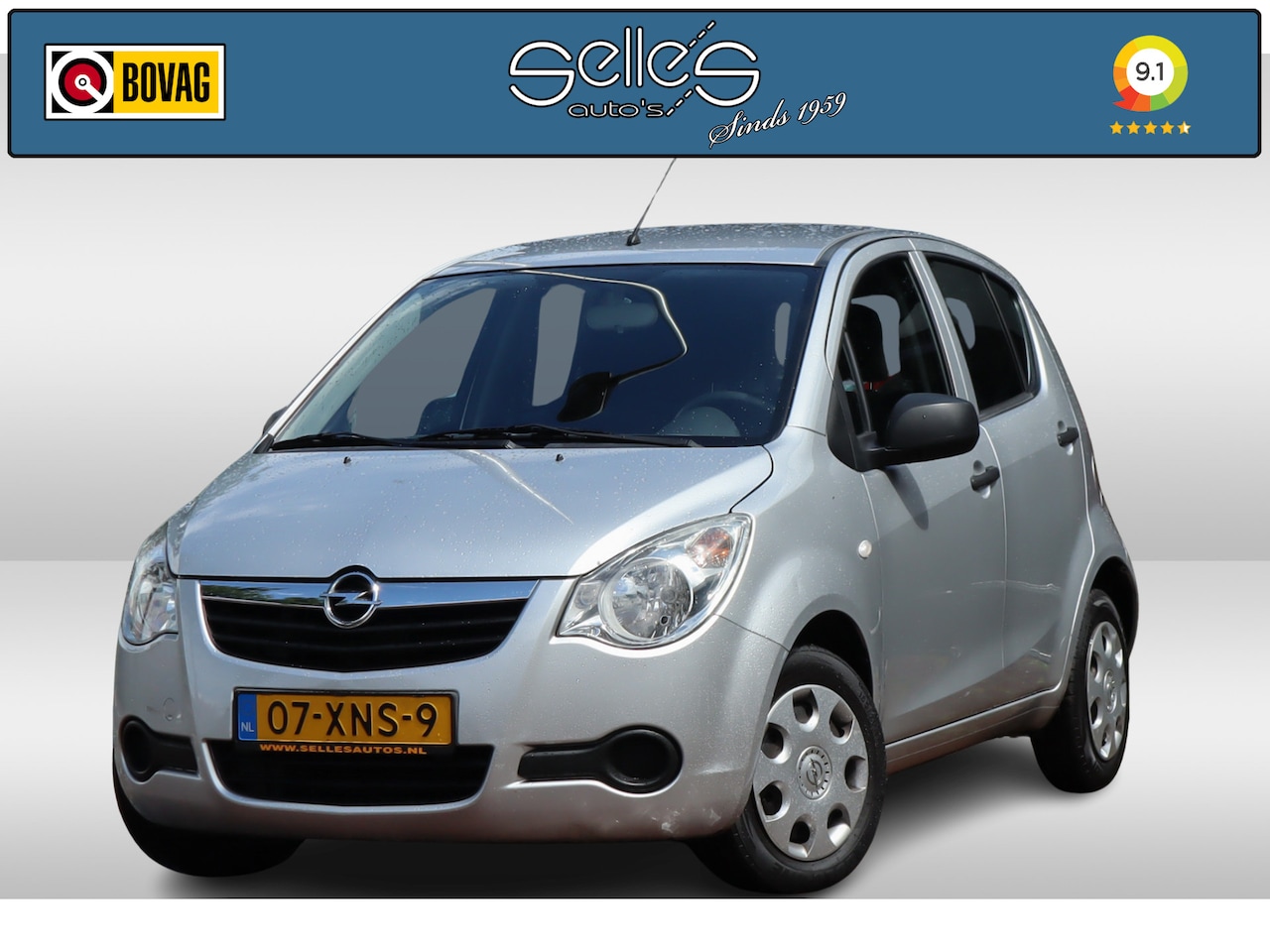 Opel Agila - 1.0 Selection | Elektrisch Pakket - AutoWereld.nl