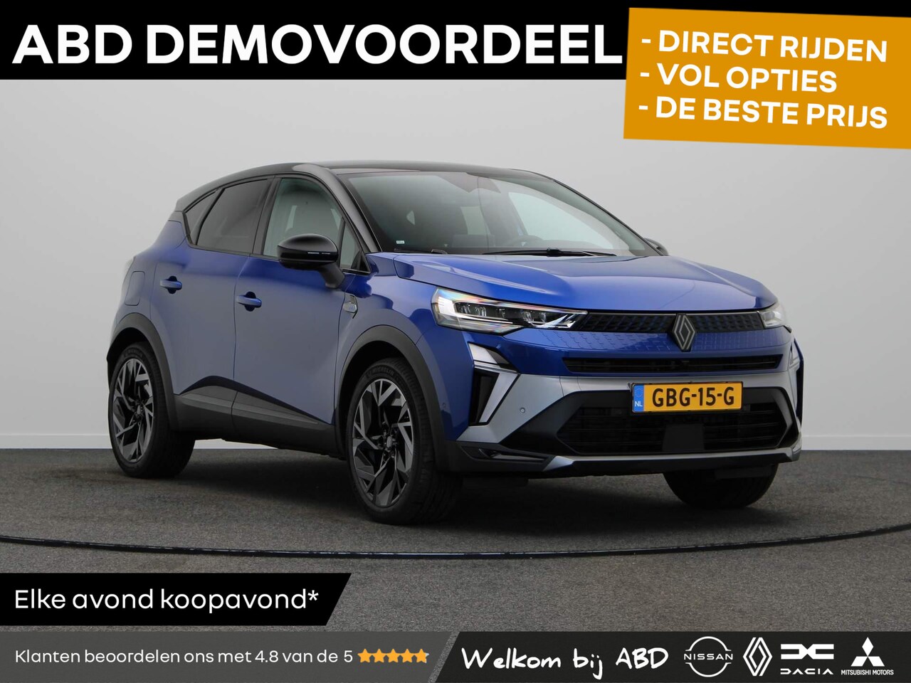 Renault Captur - 1.6 E-Tech Hybrid 145 esprit Alpine | Harman Kardon audio | Panorama dak | Stoel en stuur - AutoWereld.nl