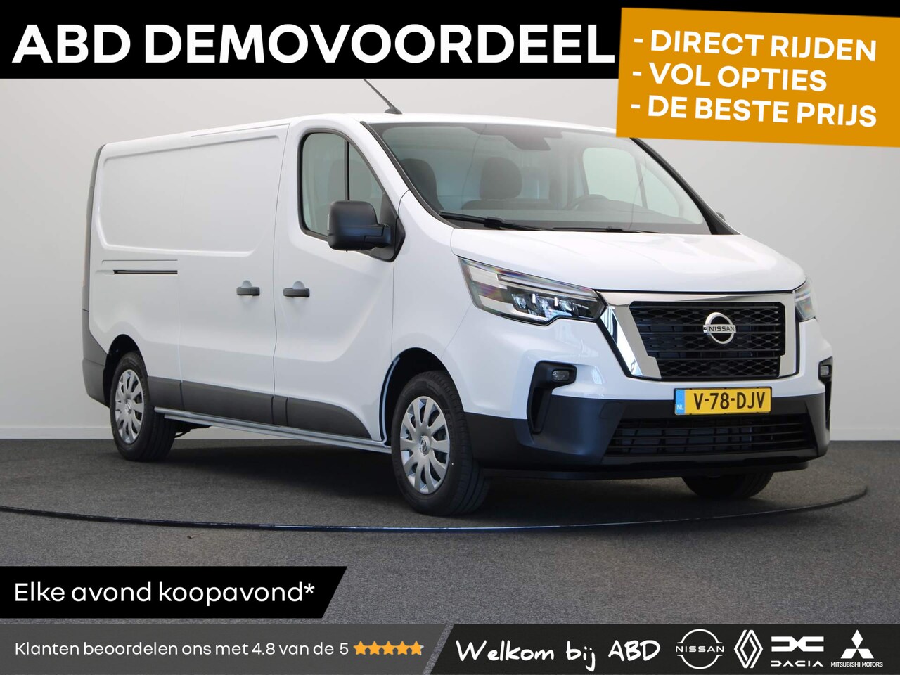 Nissan Primastar - 2.0 dCi L2H1 N-Connecta | Trekhaak | Cruise Control | Navigatie | Apple Carplay & Android - AutoWereld.nl