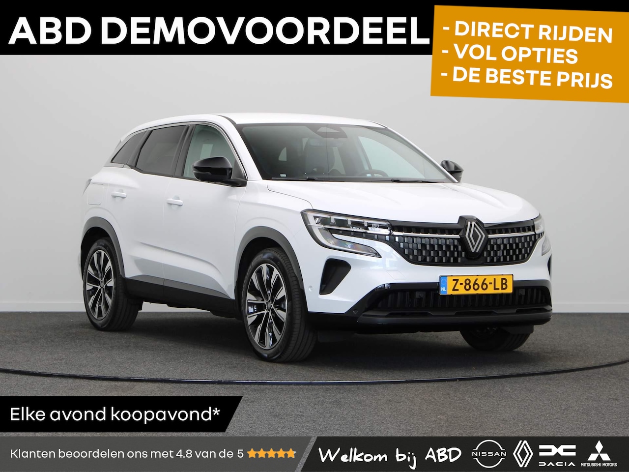 Renault Austral - E-Tech Hybrid 200pk Techno | Elektrische achterklep | Rondomzicht camera | Pack safety | A - AutoWereld.nl