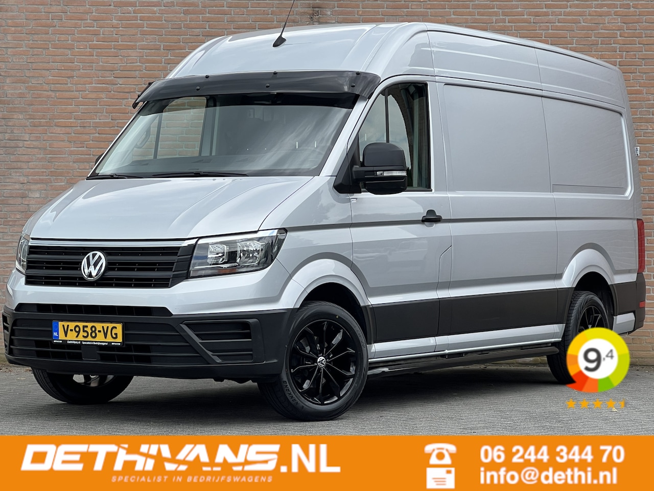 Volkswagen Crafter - 2.0TDI 177PK L3H3 3.500kg Trekhaak / Carplay / Euro6 - AutoWereld.nl