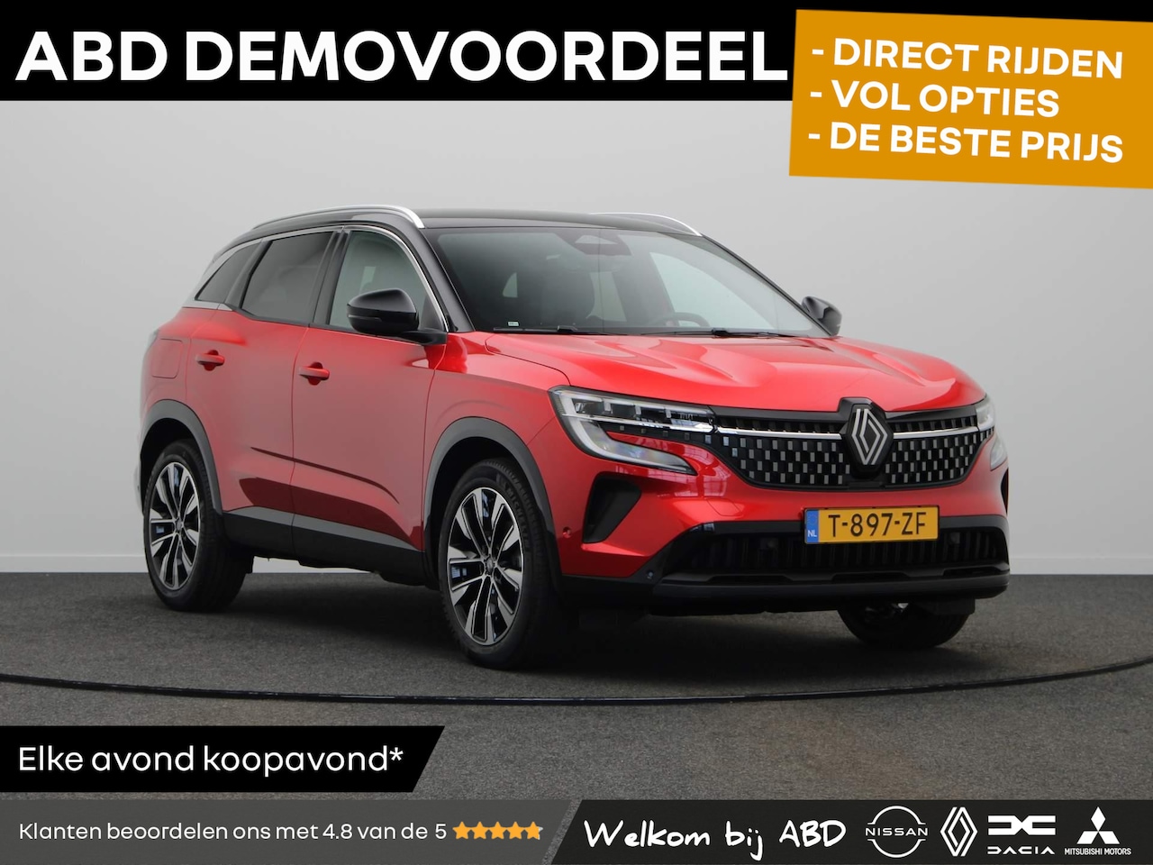 Renault Austral - Mild Hybrid Advanced 130pk Techno | Adaptive Cruise Control | Elektrische Achterklep | 19" - AutoWereld.nl