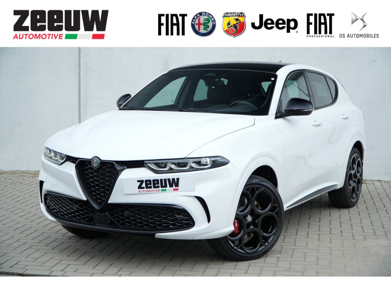 Alfa Romeo Tonale - 1.3T PHEV 280 PK Tributo | Leder | Black Pack | 20" - AutoWereld.nl