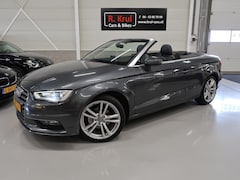 Audi A3 Cabriolet - 1.4 TFSI 2x S-Line Airco-ecc Sportstoelen Half Leer 18 inch Sportvelgen Cruise control Day