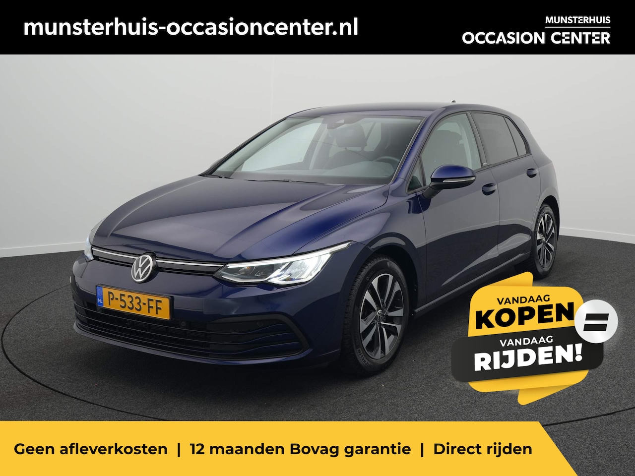 Volkswagen Golf - 1.5 TSI 150 PK United - All seasonbanden - Adaptieve Cruise Control - 150 pk! - AutoWereld.nl