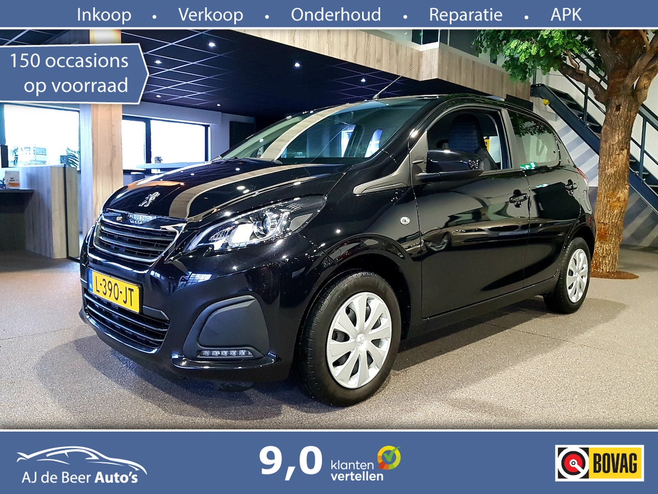 Peugeot 108 - 1.0 e-VTi 72pk 5-drs Active Airco | Audio | Bluetooth | LED - AutoWereld.nl