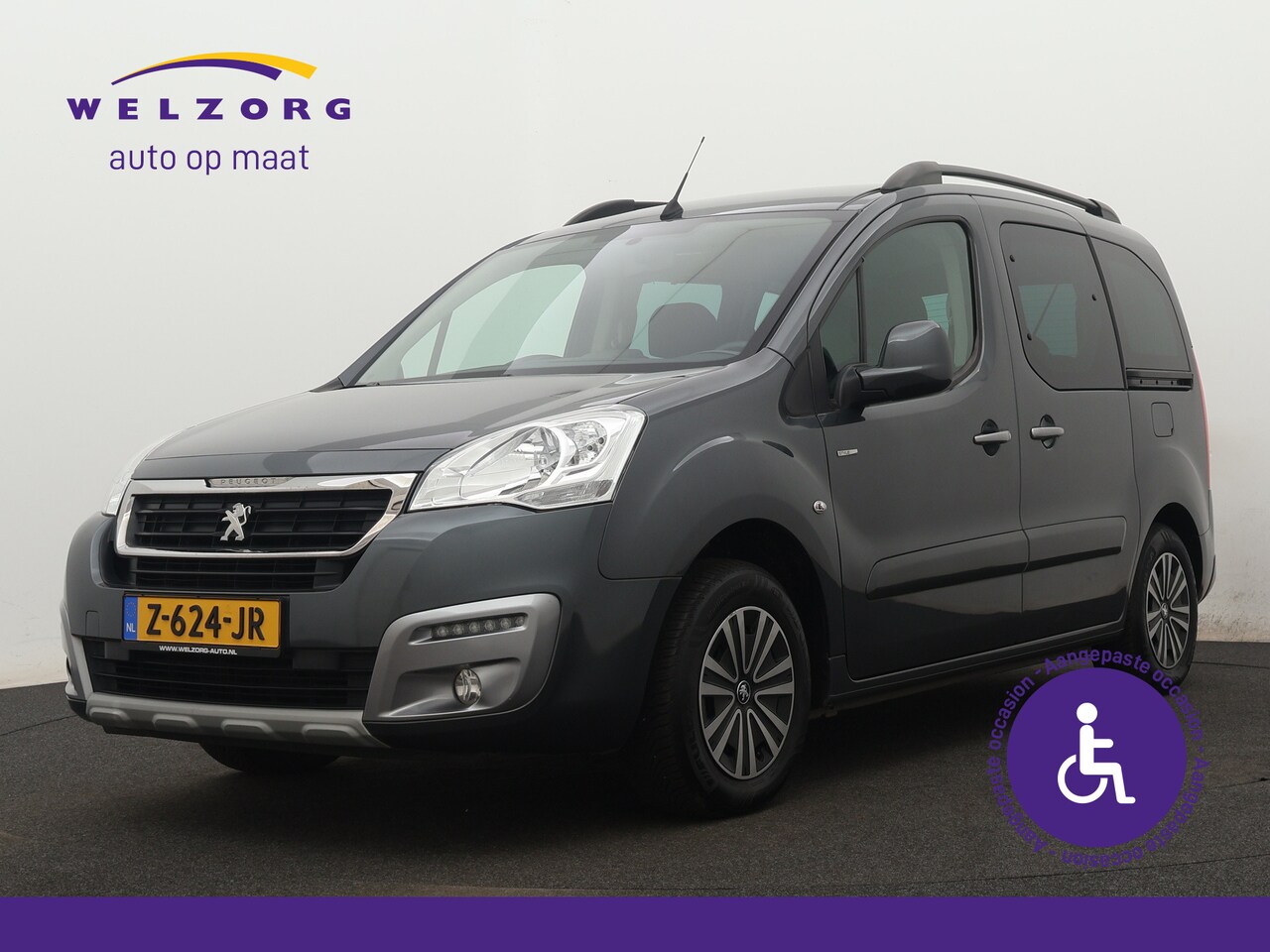 Peugeot Partner Tepee - 1.2 PureTech Active Rolstoelauto inclusief bandlier - AutoWereld.nl