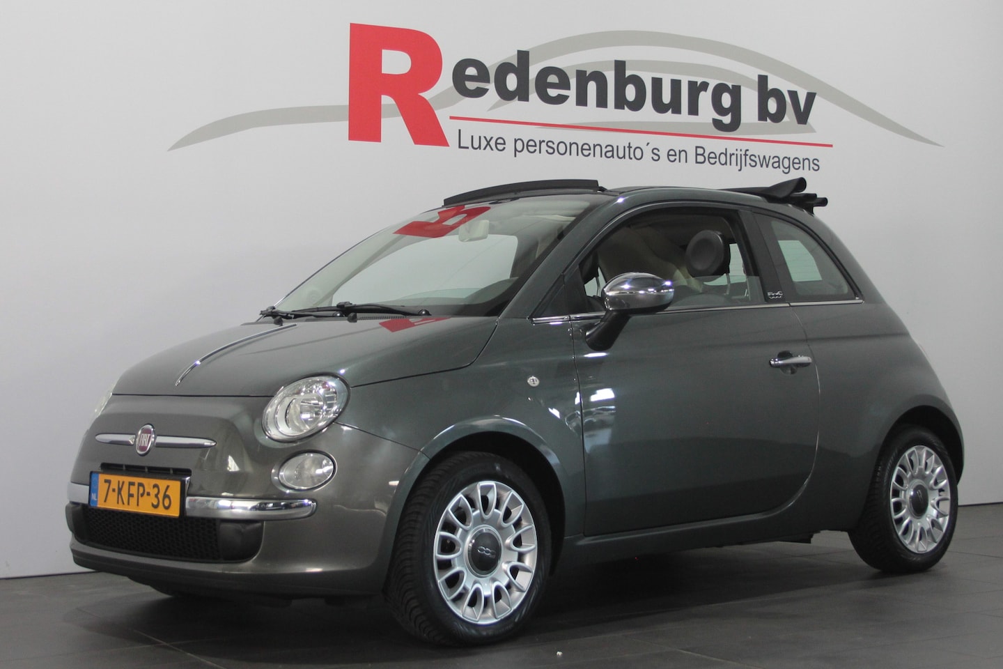 Fiat 500 C - 0.9 TwinAir Pop Cabrio - Airco / Radio cd / Lm velgen 15'' - AutoWereld.nl