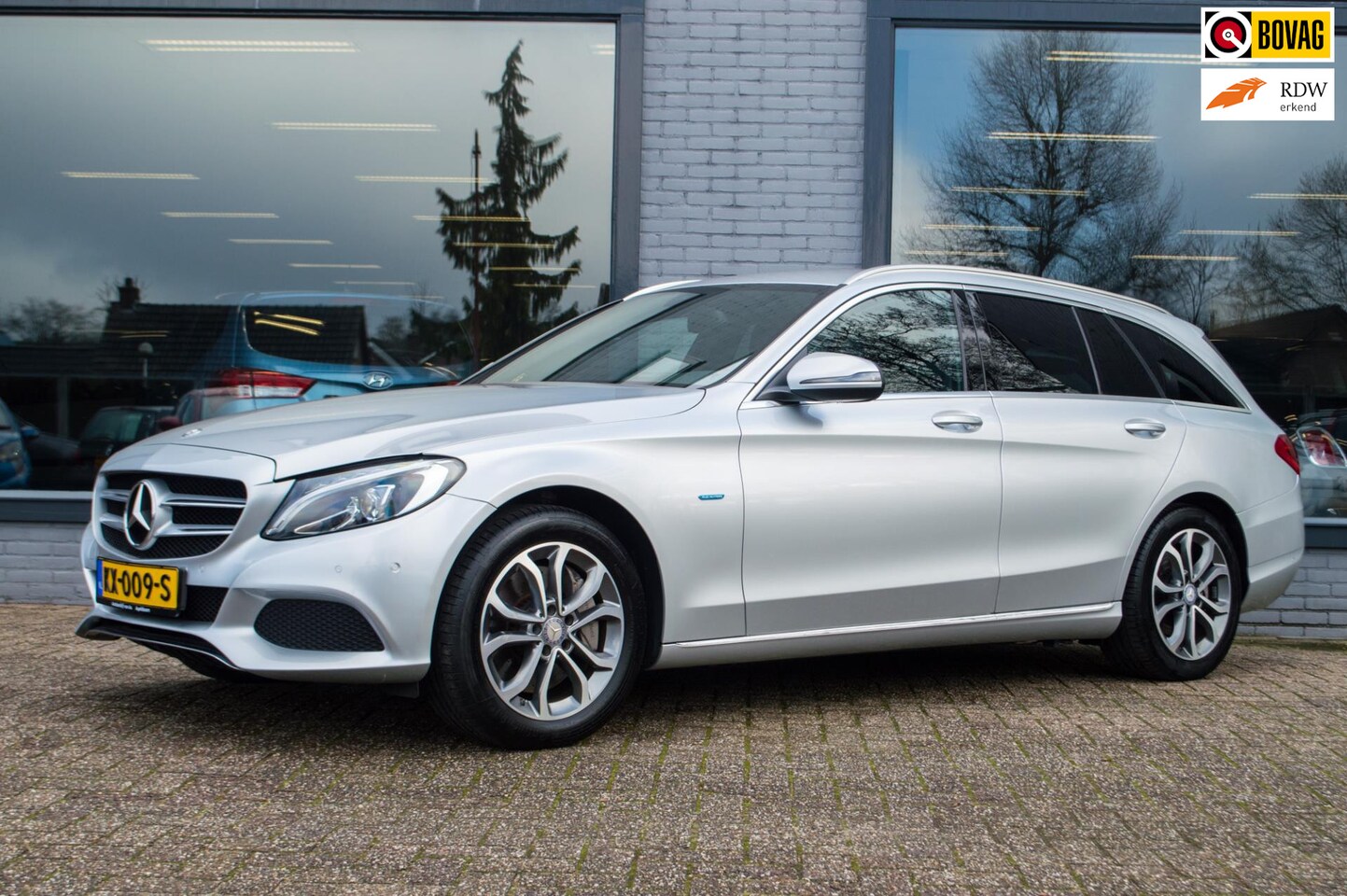 Mercedes-Benz C-klasse Estate - 350 e Lease Edition NL AUTO+NAP|LUCHTVERING|NAVI - AutoWereld.nl