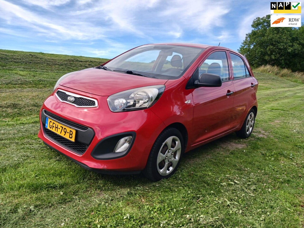 Kia Picanto - 1.0i CVVT ISG Airco LED Verlichting 5-drs Zeer nette auto - AutoWereld.nl