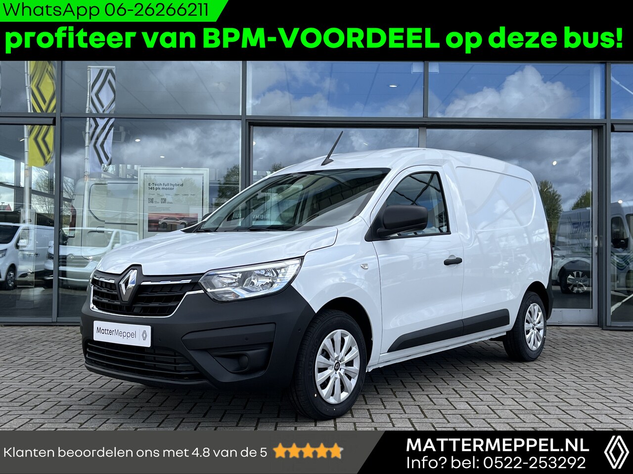 Renault Express - 1.3 TCe 100 Comfort + | BENZINE | RIJKLAAR | Camera | Apple Carplay / Android Auto | All S - AutoWereld.nl