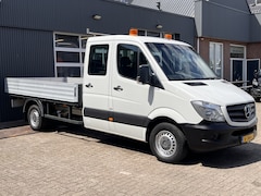 Mercedes-Benz Sprinter - 314 2.2 CDI 432 DC Airco Cruise controle Trekhaak 3500kg trekgewicht 6-Persoons open laadb