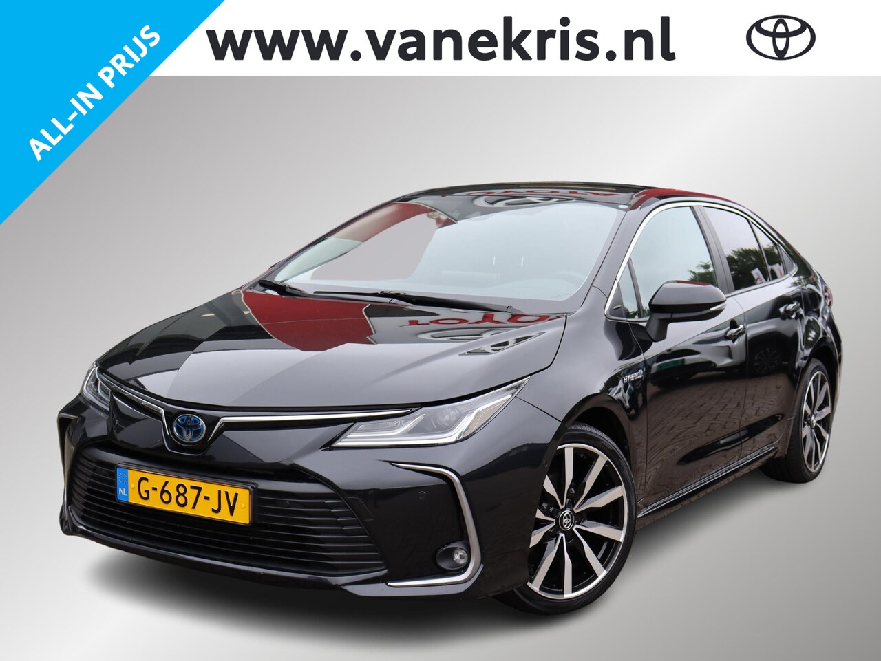 Toyota Corolla - 1.8 Hybrid Style 1.8 Hybrid Style, 18 Inch velgen, Parkeersensoren - AutoWereld.nl