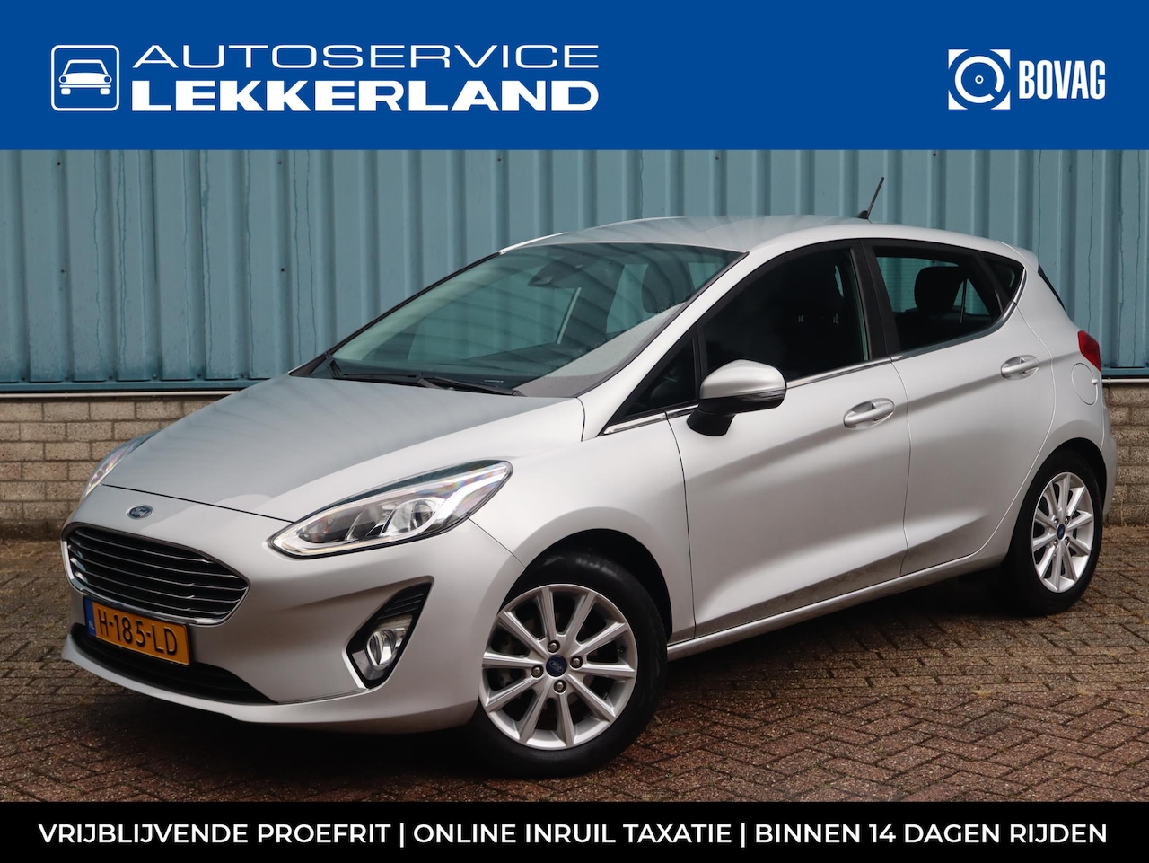 Ford Fiesta - 1.0 EcoBoost 95PK Titanium CLIMA | LED | APPLE CARPLAY | ANDROID AUTO - AutoWereld.nl