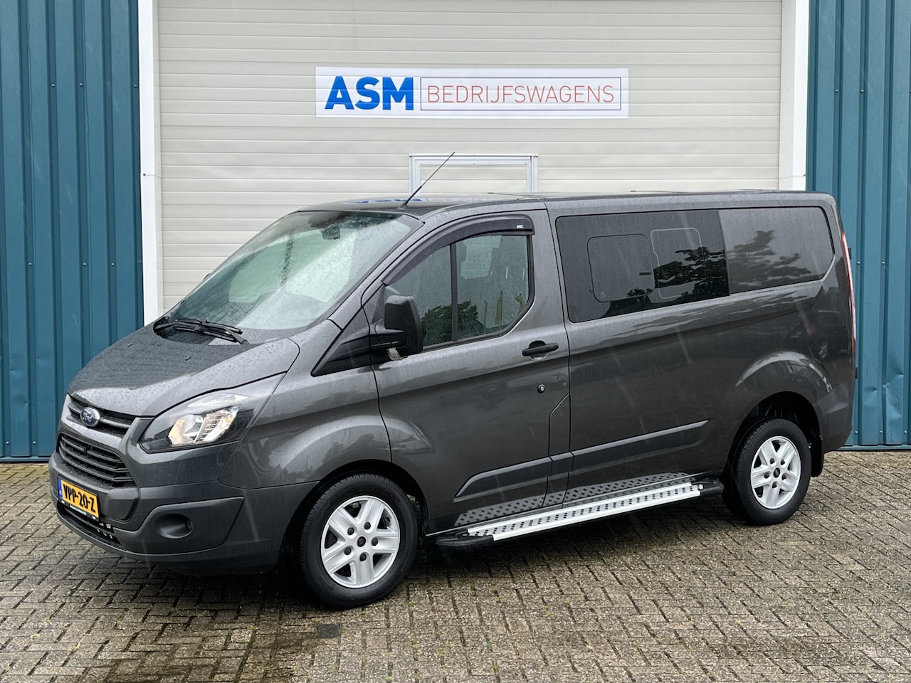 Ford Transit Custom - 290 2.2 126Pk TDCI L1H1 Ambiente DC / Cruise / Airco / Trekhaak / Apk t/m 10-03-2025 - AutoWereld.nl