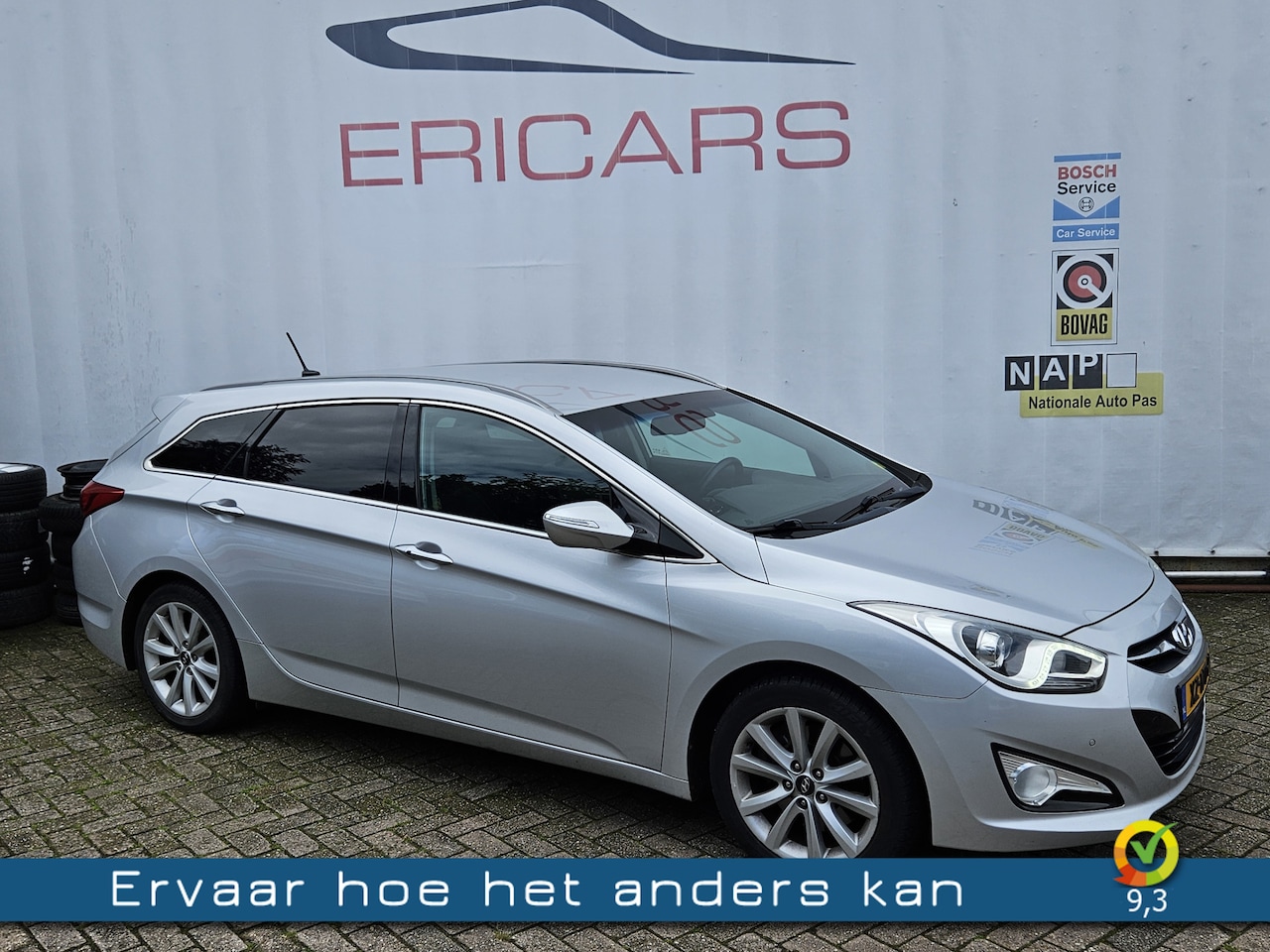 Hyundai i40 Wagon - 1.6 GDI Blue i-Vision NAVI TEL PDC CC TREKHAAK - AutoWereld.nl