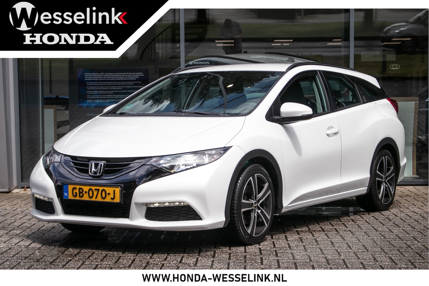 Honda Civic Tourer - 1.8 Comfort -All-in rijklaarprijs | Trekhaak - AutoWereld.nl