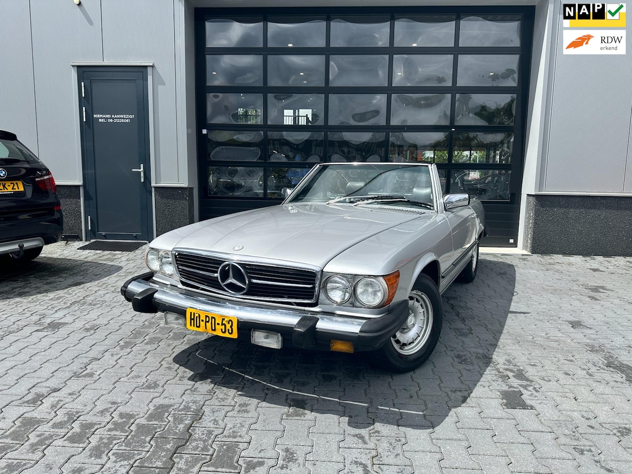 Mercedes-Benz SL-klasse Cabrio - 380 SL incl hardtop en nieuwe zomerkap - AutoWereld.nl