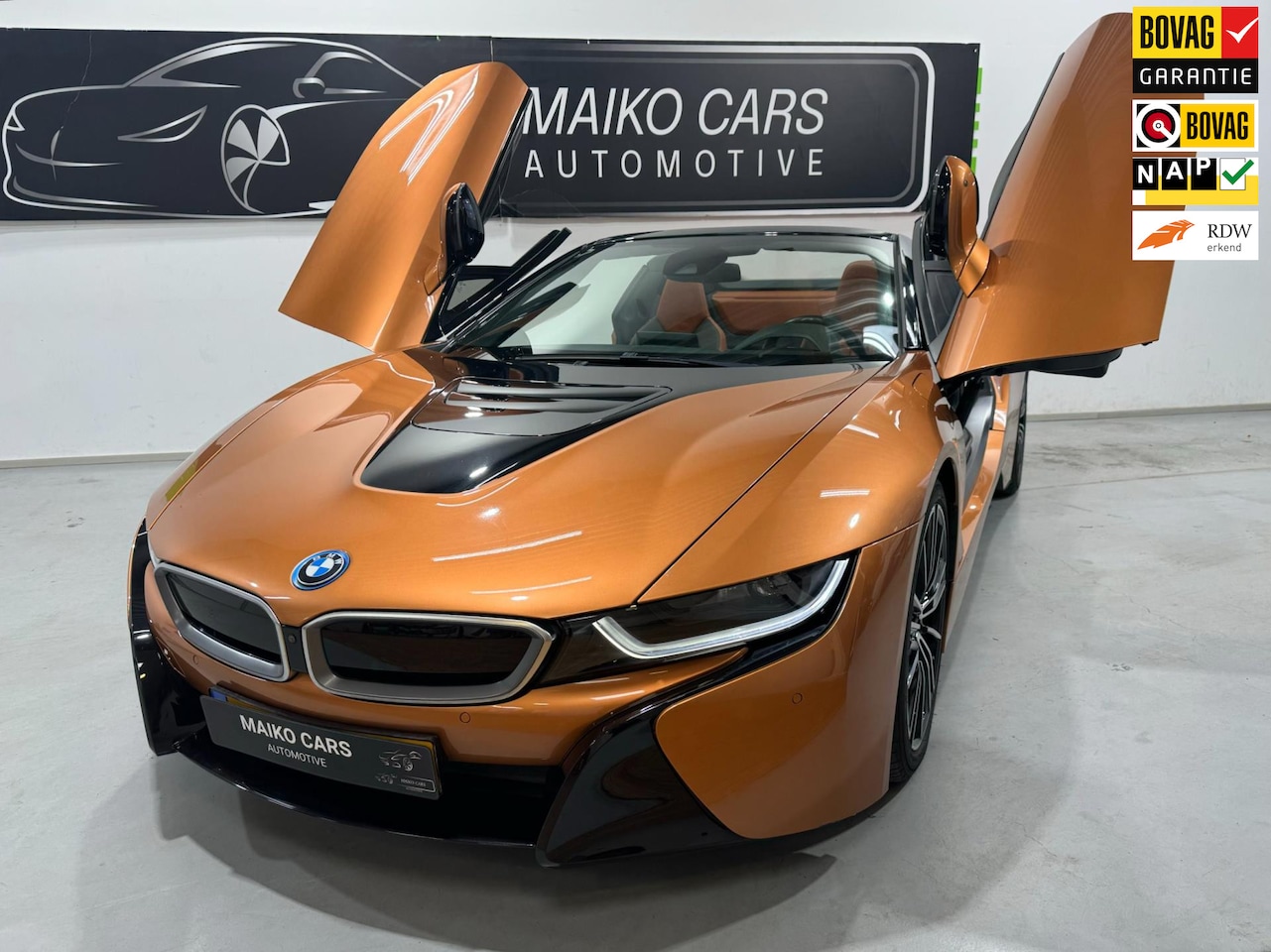 BMW i8 Roadster - 374 PK Cabrio CARBON EDITION NL Org Auto 360 camera - AutoWereld.nl