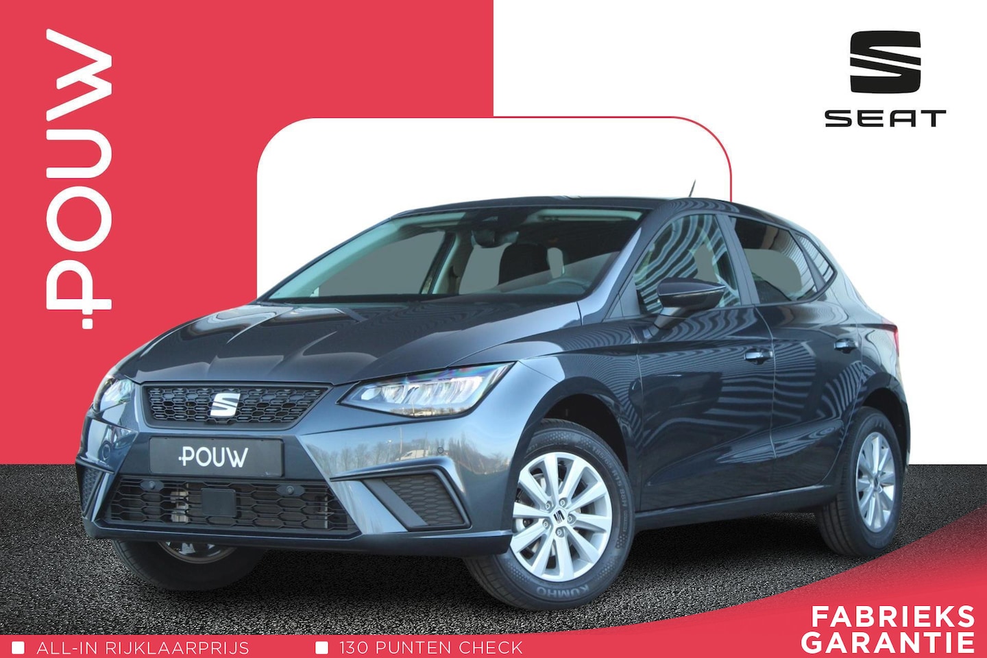 Seat Ibiza - 1.0 TSI 95pk Style Business Connect | Stoelverwarming | Extra Getint Glas - AutoWereld.nl