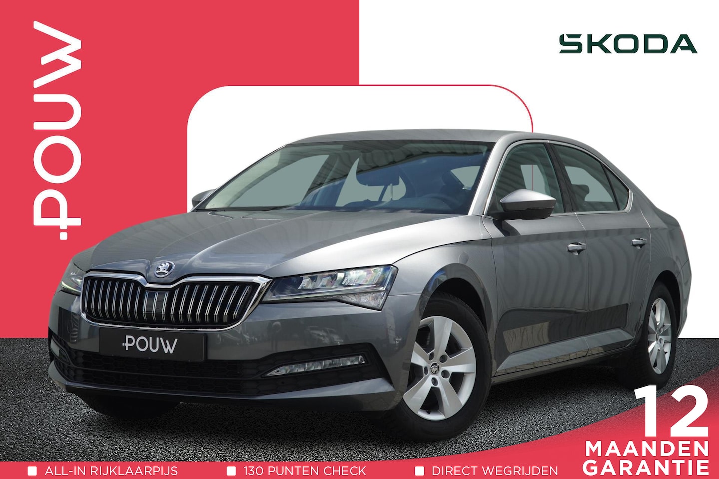 Skoda Superb - 1.5 TSI 150pk ACT Business Edition | Climate Control | Apple Carplay | Android Auto - AutoWereld.nl