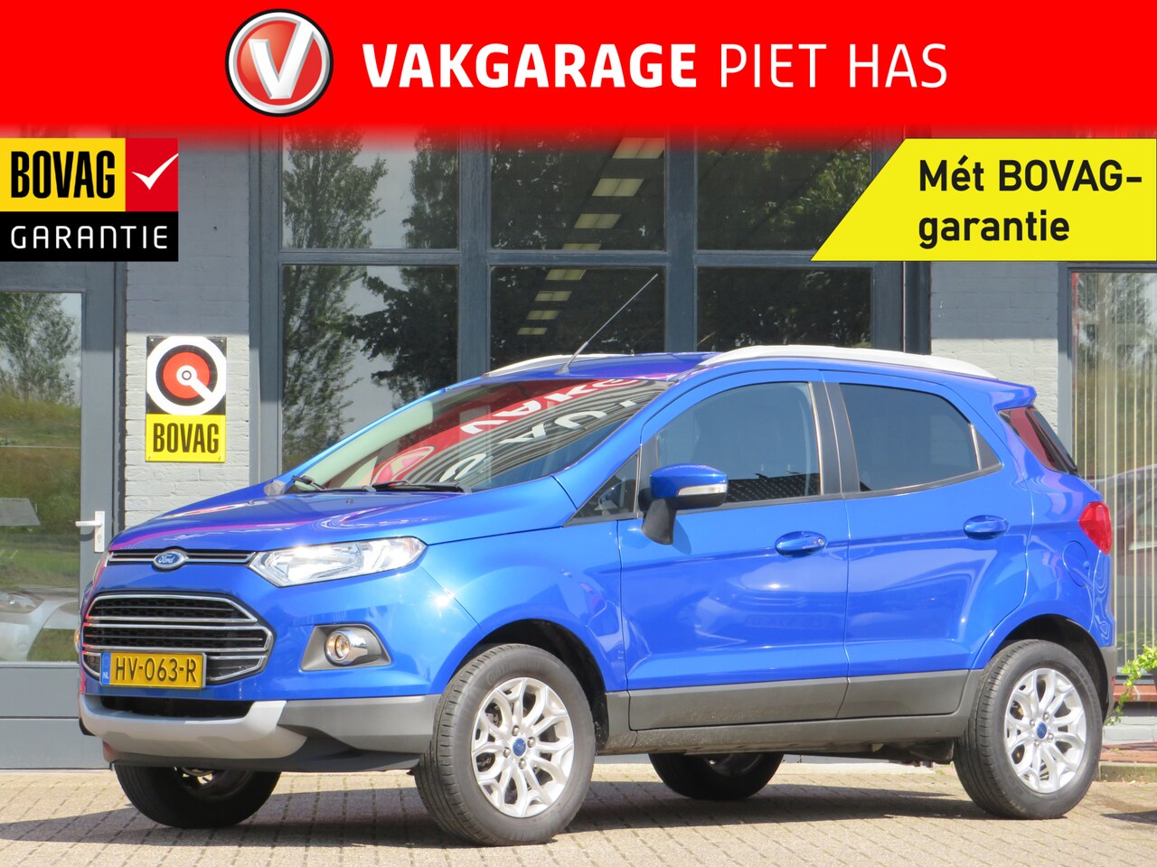 Ford EcoSport - 1.0 EcoBoost Titanium | Airco | Cruise Controle | Parkeersensoren | Incl. BOVAG Garantie | - AutoWereld.nl