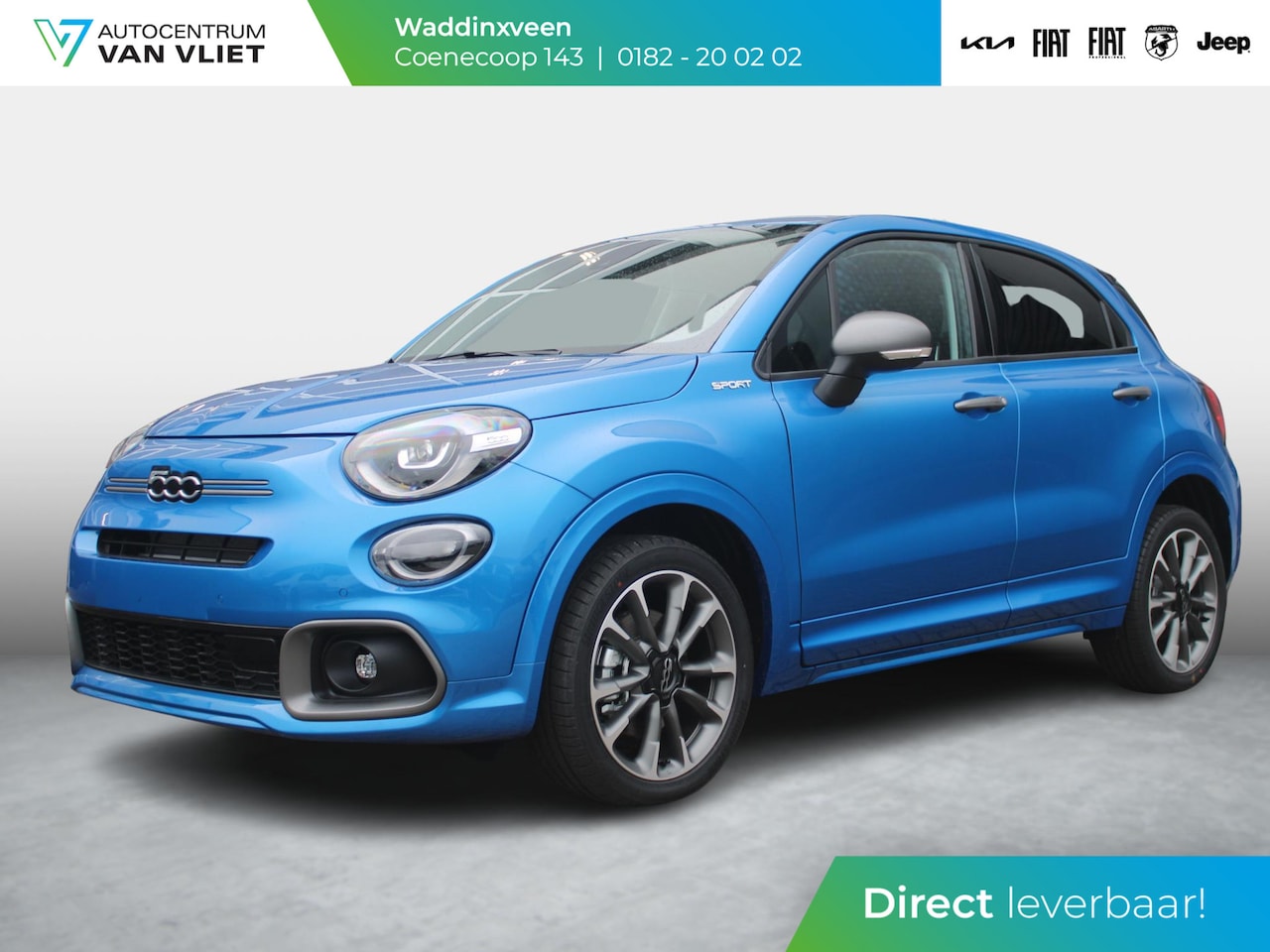 Fiat 500 X - 1.5 Hybrid Sport | Automaat | Navi | Clima | Camera | Keyless | Cruise | Apple Carplay | B - AutoWereld.nl