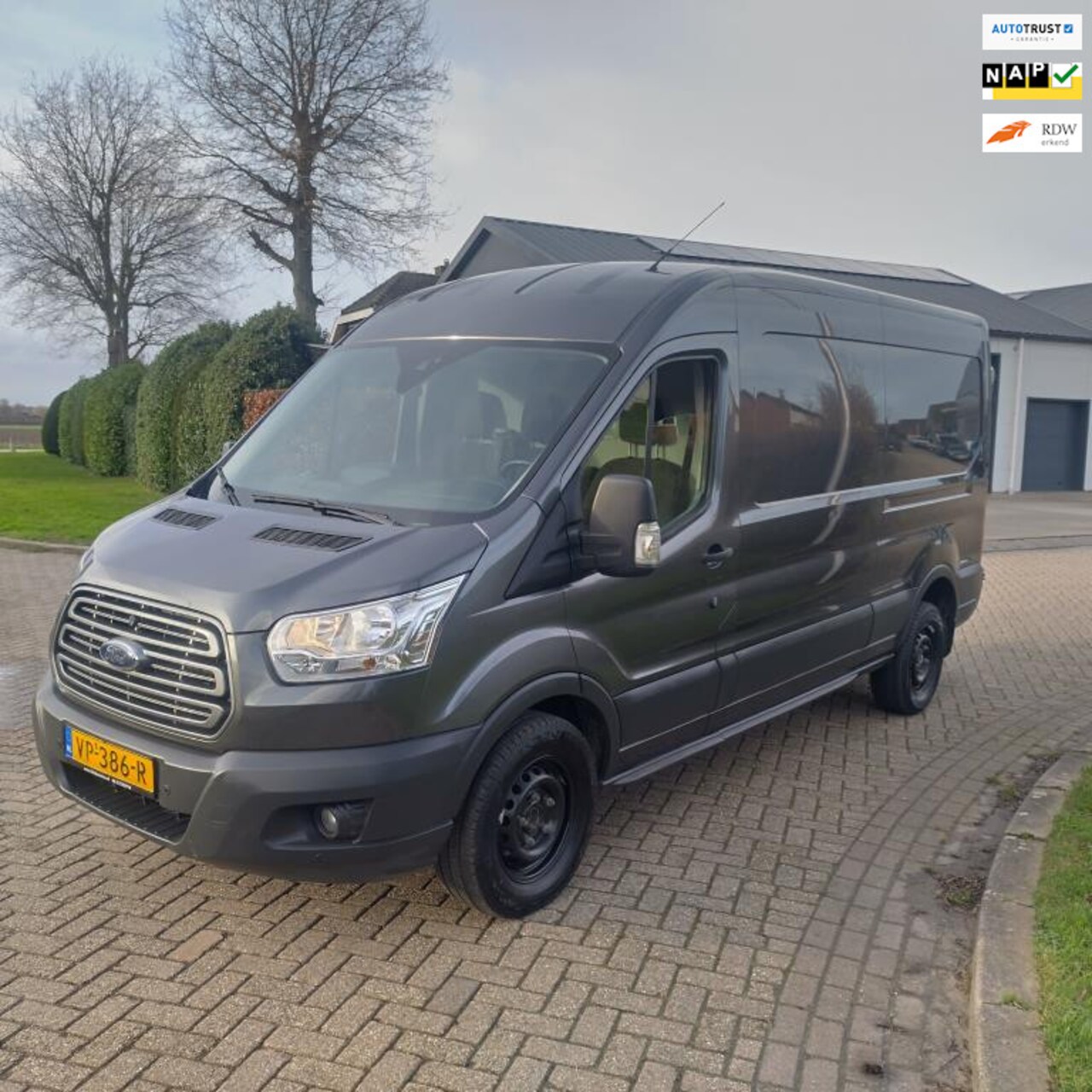 Ford Transit - 350 2.2 TDCI L3H2 Trend airco RWD 2800kg trekhaak - AutoWereld.nl