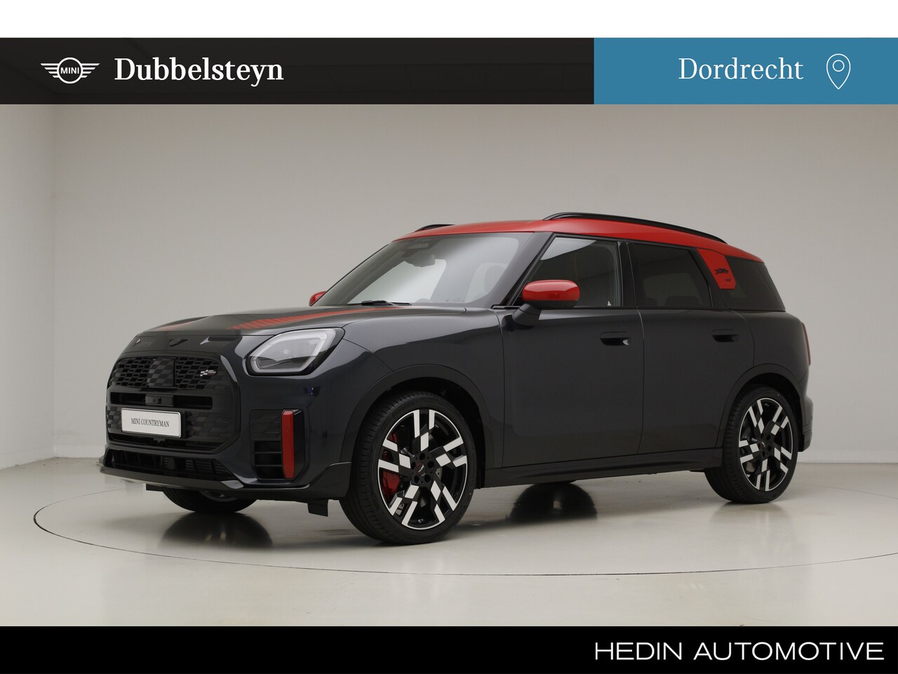 MINI Countryman - John Cooper Works ALL4 | JCW Pack | Sport Stripes rood | Pakket XL - AutoWereld.nl