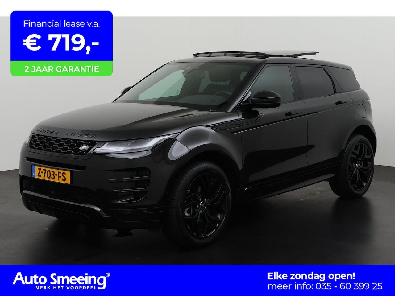 Land Rover Range Rover Evoque - 1.5 P300e AWD R-Dynamic SE | Black Pack | Panorama-schuifdak | Mem stoel | Camera |  Zonda - AutoWereld.nl