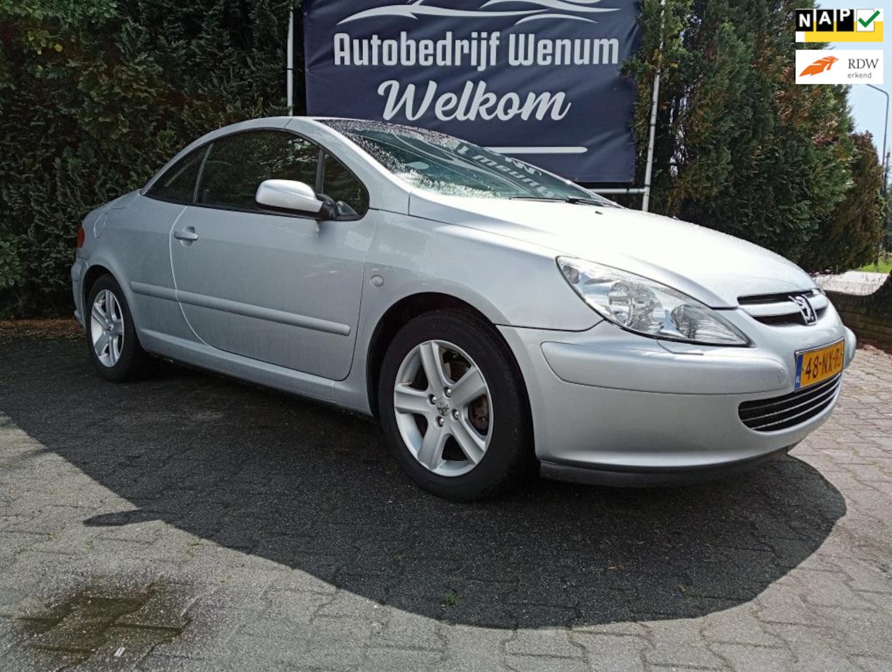 Peugeot 307 CC - 2.0-16V Leder, Climate & Cruise control, LM velgen, enz. - AutoWereld.nl